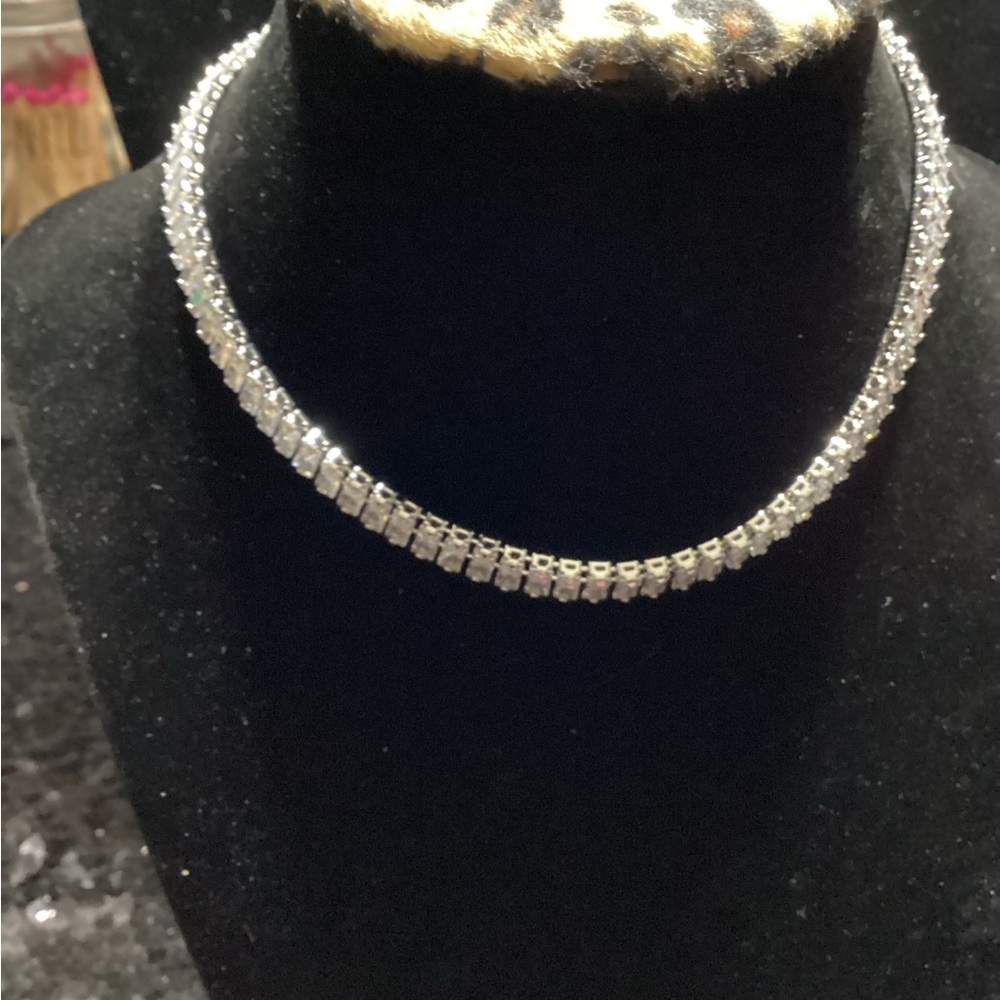 Dazzling Silver Necklace
